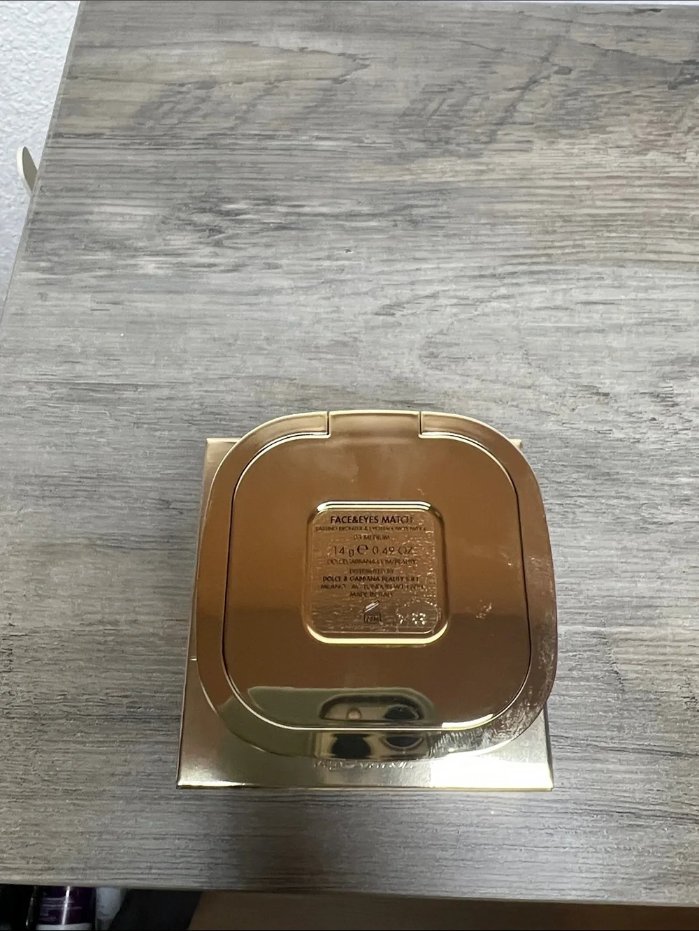 Dolce & Gabbana Face & Eyes Match Bronzer Medium 03